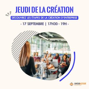 Les Jeudis de la création d'entreprise